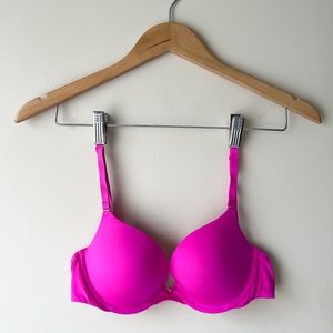 Victoria’s Secret PINK Campus Push-Up in Hot Pink